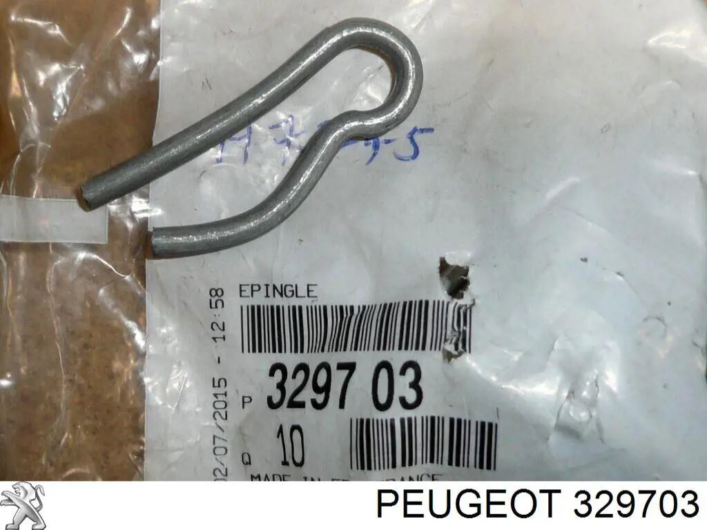 329703 Peugeot/Citroen Contrapino de porca de cubo