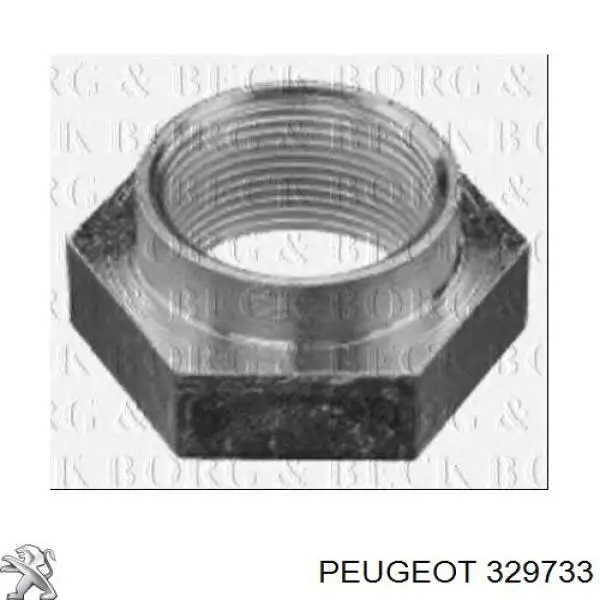 Compre 329733 Peugeot/Citroen Porca de cubo dianteiro