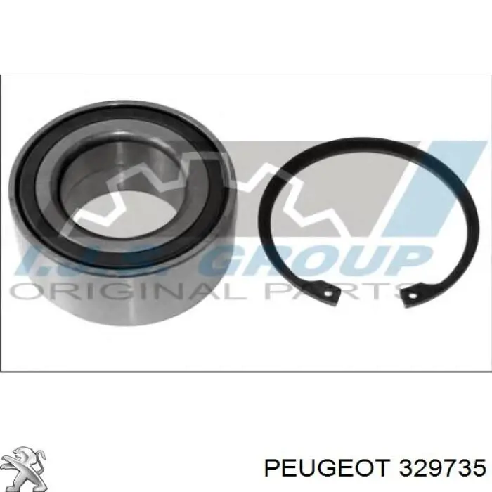 Arruela de porca de cubo dianteiro Peugeot/Citroen 329735 preço, a partir de 3,60 USD