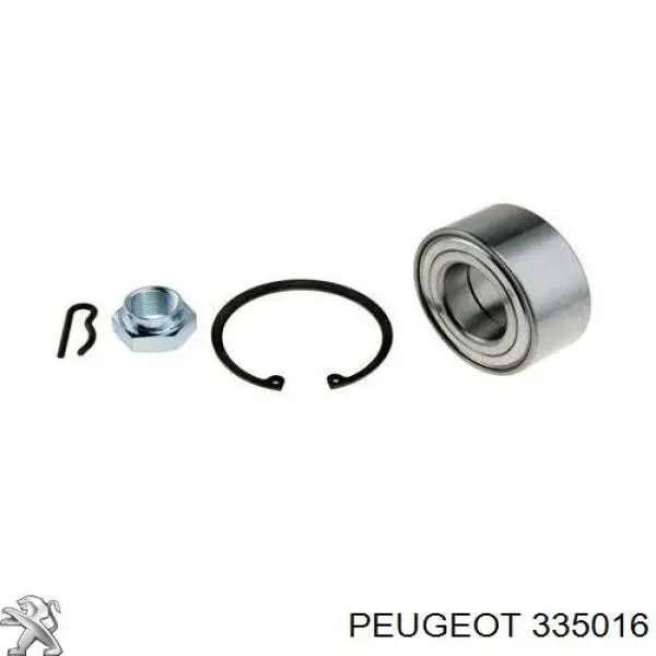 Compre 335016 Peugeot/Citroen Rolamento de cubo dianteiro