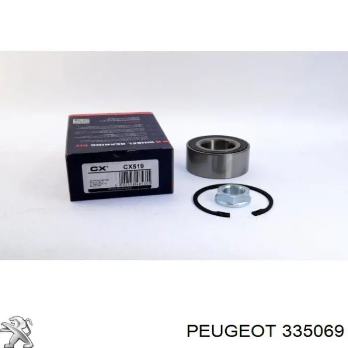 Compre 335069 Peugeot/Citroen Rolamento de cubo dianteiro