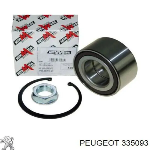 Rolamento de cubo dianteiro Peugeot/Citroen 335093 preço, a partir de 49,89 USD
