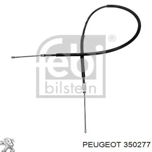 350277 Peugeot/Citroen Parafuso de fixação de viga traseira (de plataforma veicular)