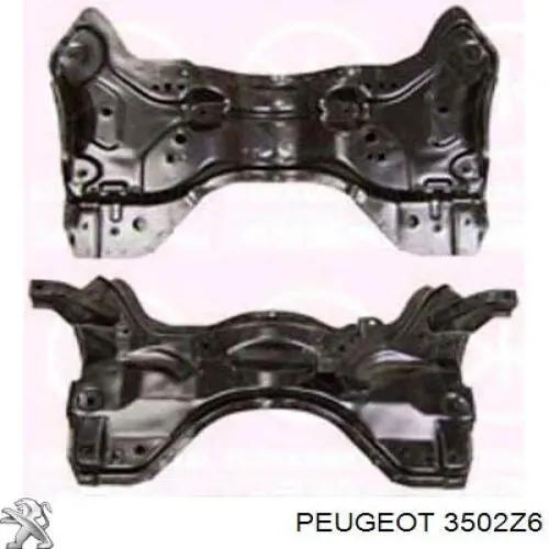 Viga de suspensão dianteira (plataforma veicular) Peugeot/Citroen 3502Z6 preço, a partir de 204,49 USD