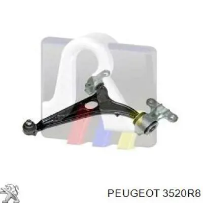 Braço oscilante inferior esquerdo de suspensão dianteira Peugeot/Citroen 3520R8 preço, a partir de 86,46 USD