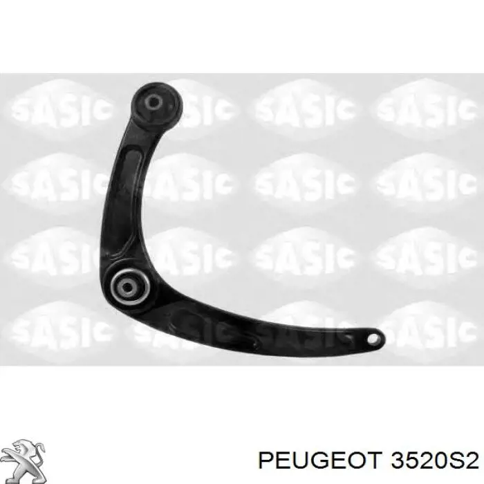 Braço oscilante inferior esquerdo de suspensão dianteira Peugeot/Citroen 3520S2 preço, a partir de 71,53 USD