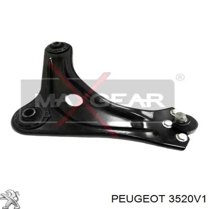 Braço oscilante inferior esquerdo de suspensão dianteira Peugeot/Citroen 3520V1 preço, a partir de 61,29 USD