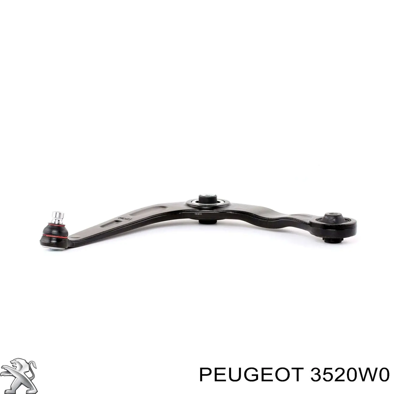 Braço oscilante inferior esquerdo de suspensão dianteira Peugeot/Citroen 3520W0 preço, a partir de 85,25 USD