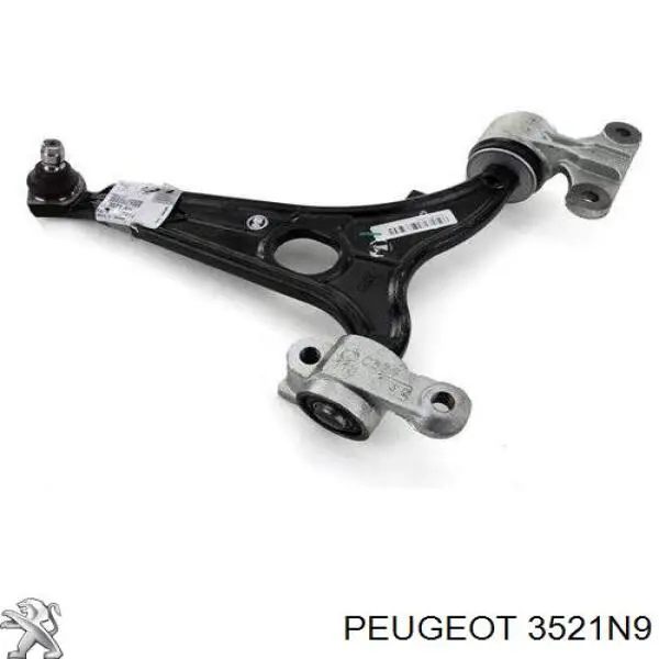 Braço oscilante inferior direito de suspensão dianteira Peugeot/Citroen 3521N9 preço, a partir de 98,82 USD