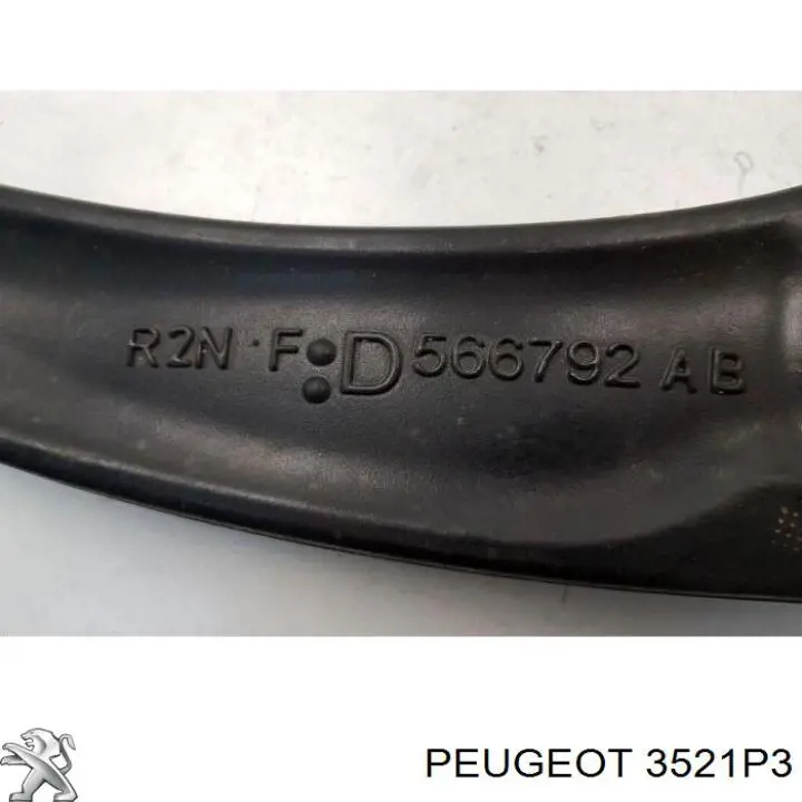 Compre 3521P3 Peugeot/Citroen Braço oscilante inferior direito de suspensão dianteira