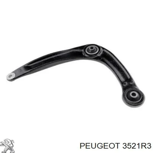 Braço oscilante inferior direito de suspensão dianteira Peugeot/Citroen 3521R3 preço, a partir de 62,99 USD