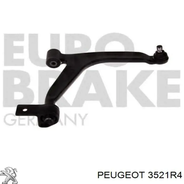 Braço oscilante inferior direito de suspensão dianteira Peugeot/Citroen 3521R4 preço, a partir de 52,78 USD