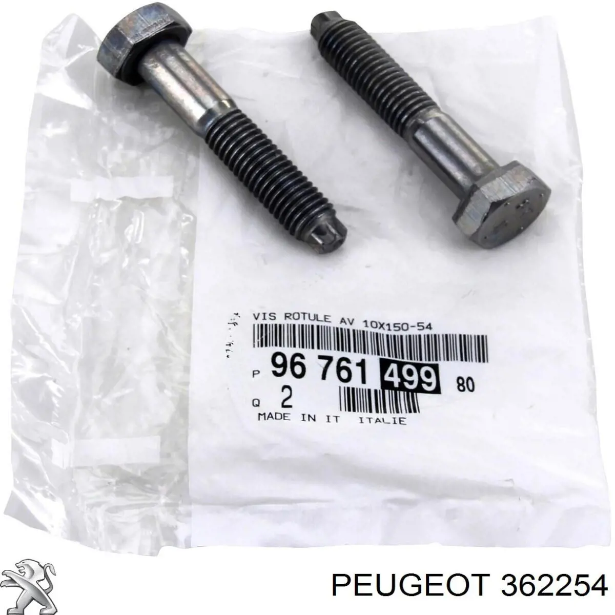 Parafuso (porca) de fixação Peugeot/Citroen 362241 preço, a partir de 3,95 USD