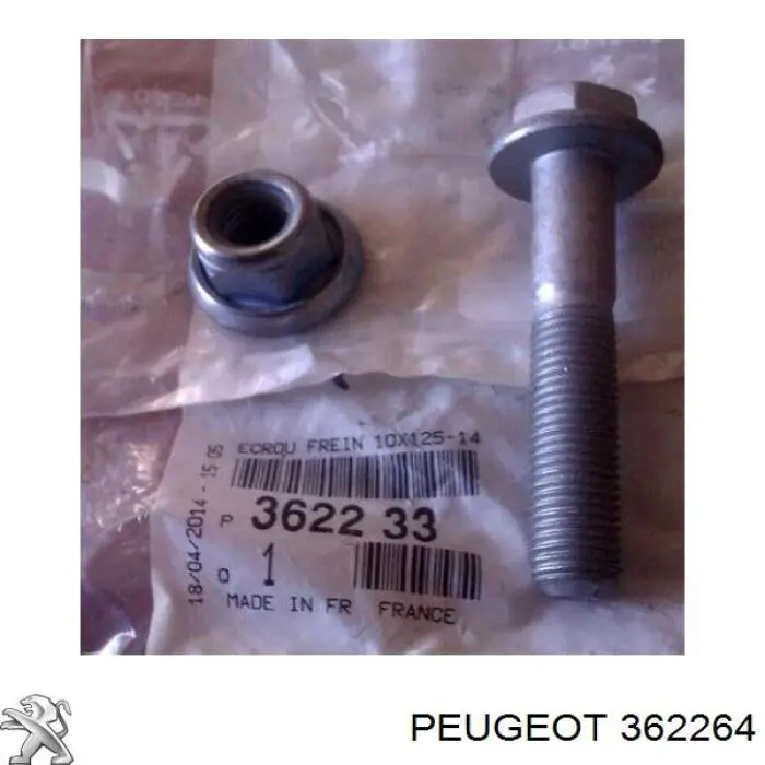 Parafuso de fixação de apoio esférico dianteiro ao pino de apoio Peugeot/Citroen 362264 preço, a partir de 3,52 USD