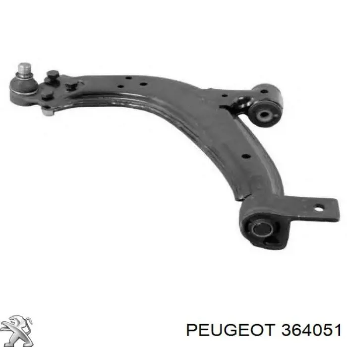 Compre 364051 Peugeot/Citroen Suporte de esfera inferior