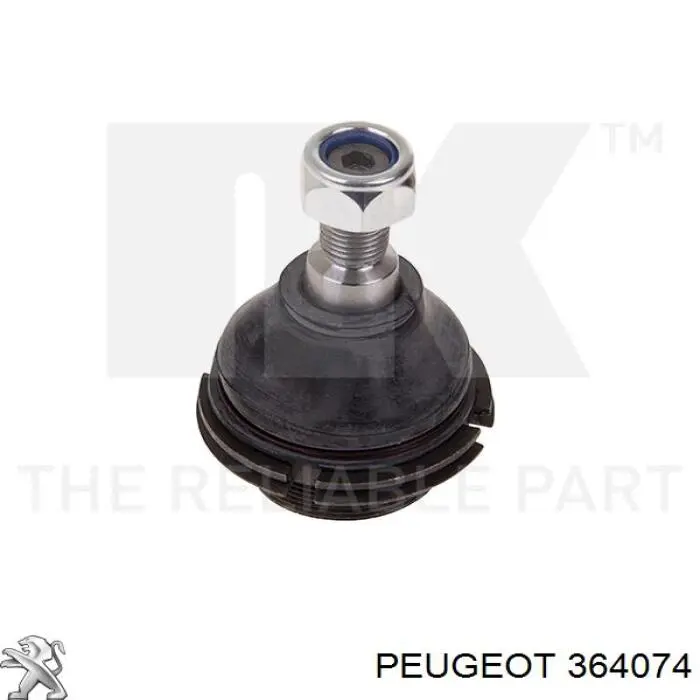 Suporte de esfera superior Peugeot/Citroen 364074 preço, a partir de 20,93 USD