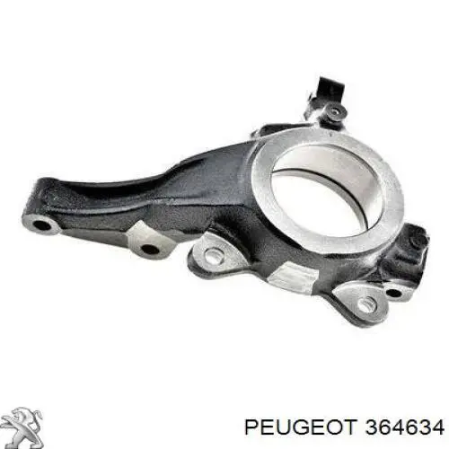 Pino moente (extremidade do eixo) dianteiro esquerdo Peugeot/Citroen 364634 preço, a partir de 95,34 USD
