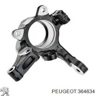 Compre 364634 Peugeot/Citroen Pino moente (extremidade do eixo) dianteiro esquerdo