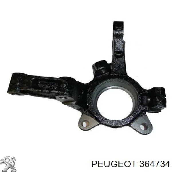 364734 Peugeot/Citroen Pino moente (extremidade do eixo) dianteiro direito