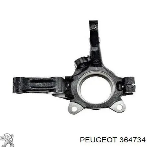 Pino moente (extremidade do eixo) dianteiro direito Peugeot/Citroen 364734 preço, a partir de 71,51 USD