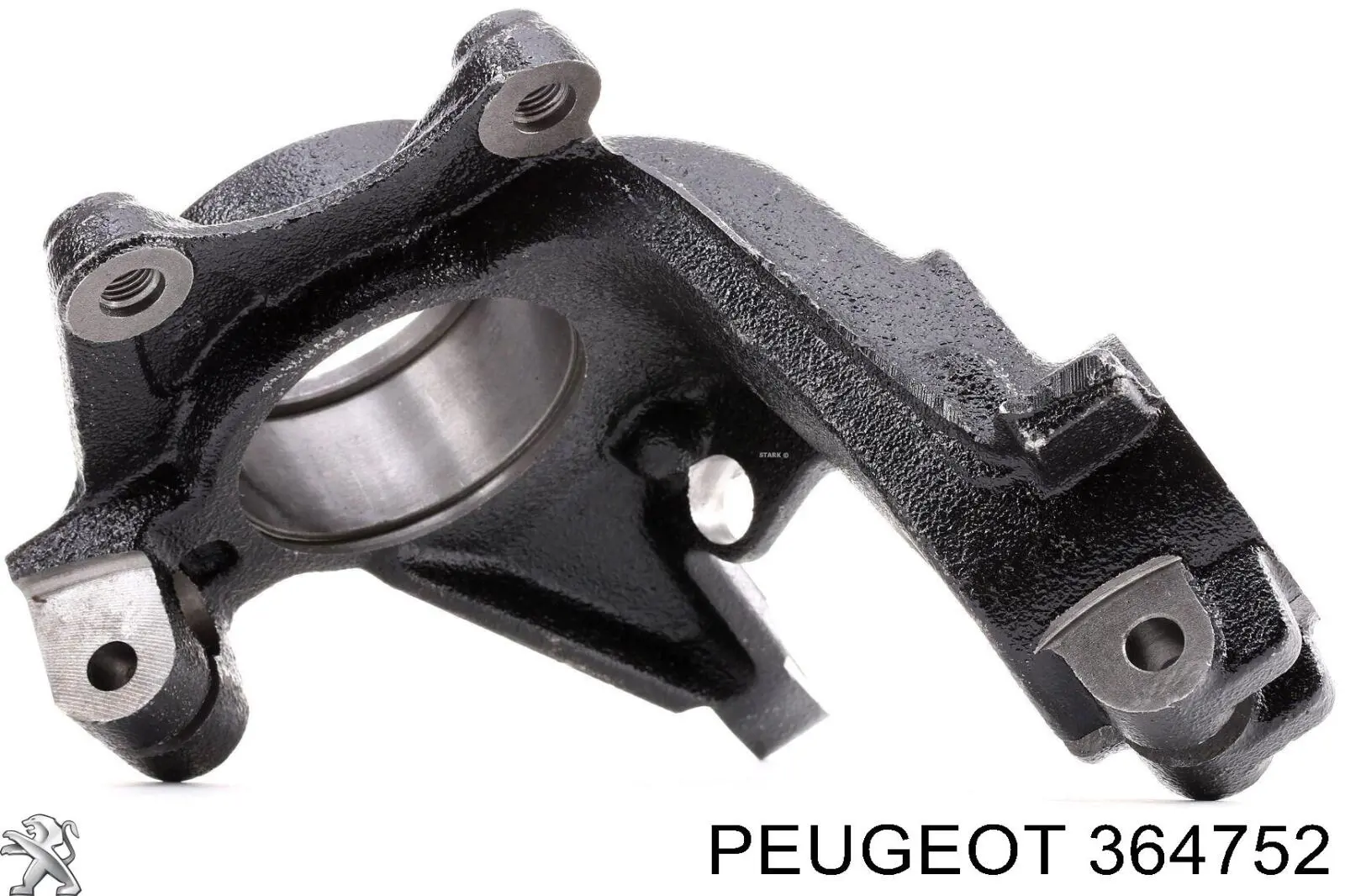 364752 Peugeot/Citroen Pino moente (extremidade do eixo) dianteiro direito