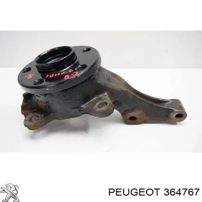 Pino moente (extremidade do eixo) dianteiro direito Peugeot/Citroen 364767 preço, a partir de 102,33 USD