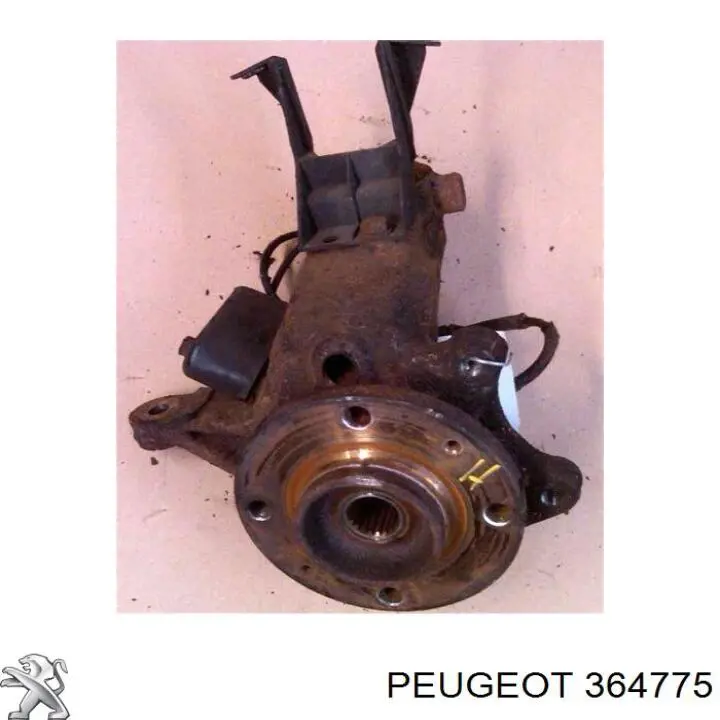 364775 Peugeot/Citroen Pino moente (extremidade do eixo) dianteiro direito