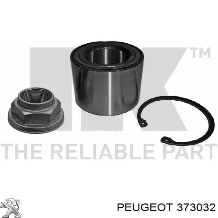 Compre 373032 Peugeot/Citroen Rolamento de cubo traseiro