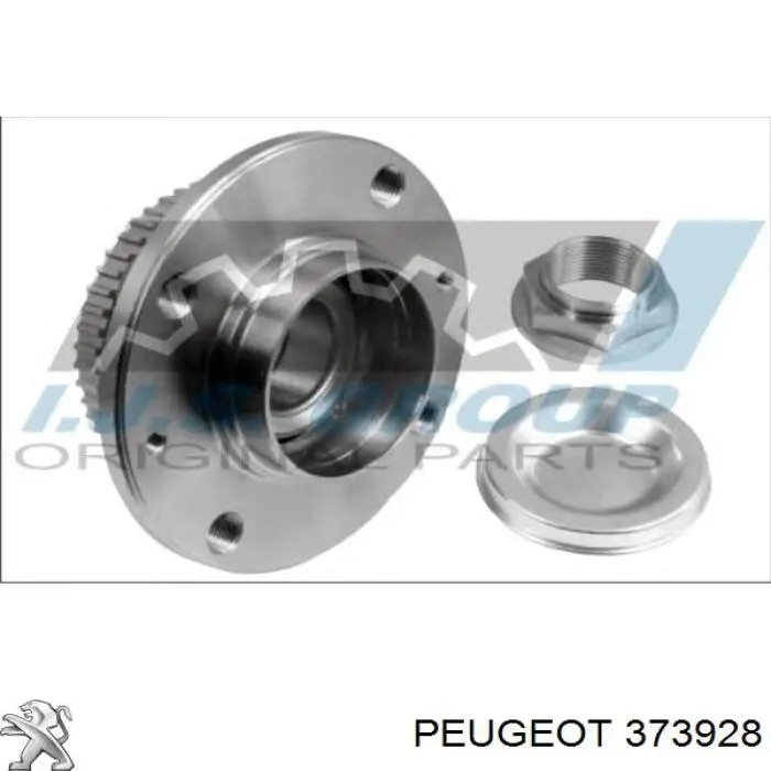 Compre 373928 Peugeot/Citroen Porca de cubo traseiro