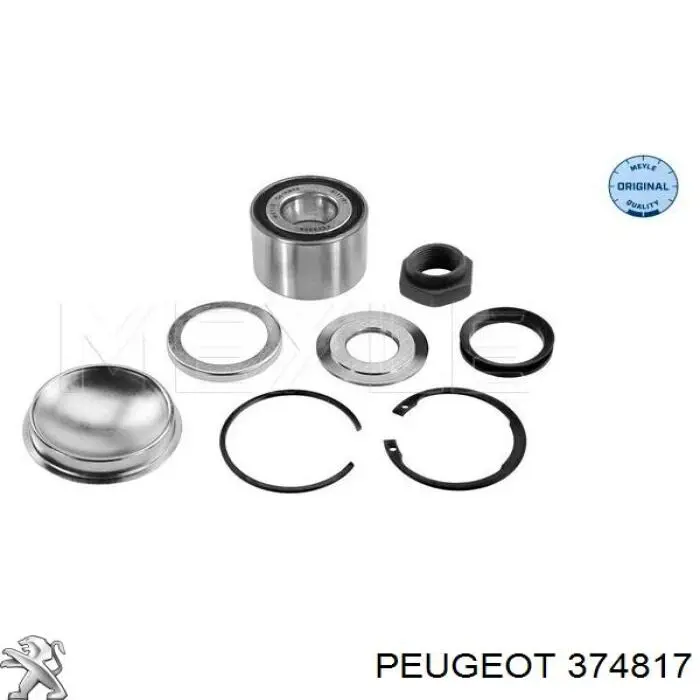 Rolamento de cubo traseiro Peugeot/Citroen 374817 preço, a partir de 28,40 USD