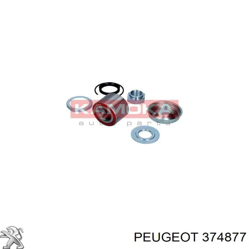 Compre 374877 Peugeot/Citroen Rolamento de cubo traseiro