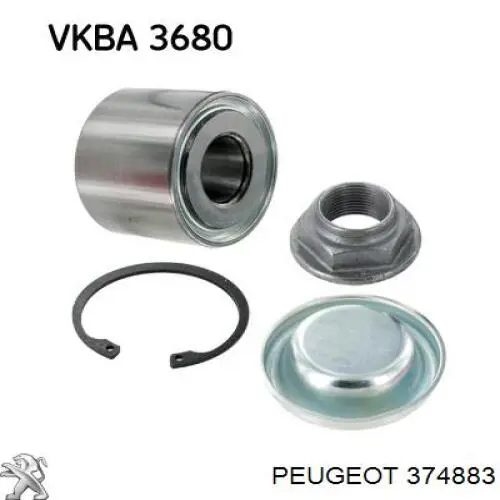 374883 Peugeot/Citroen Rolamento de cubo traseiro