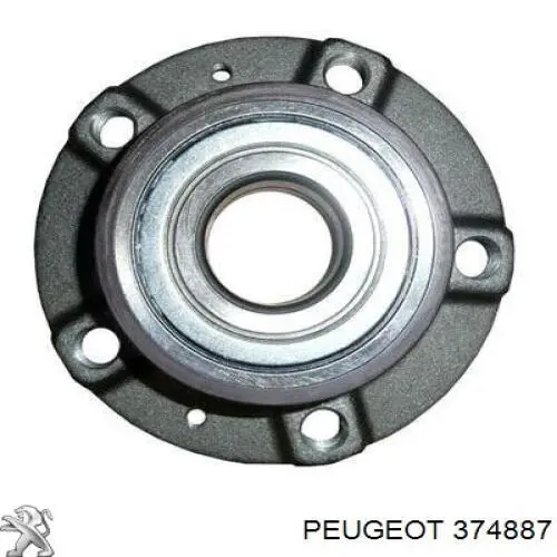 374887 Peugeot/Citroen Cubo traseiro