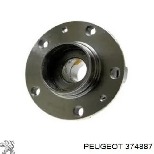 Compre 374887 Peugeot/Citroen Cubo traseiro