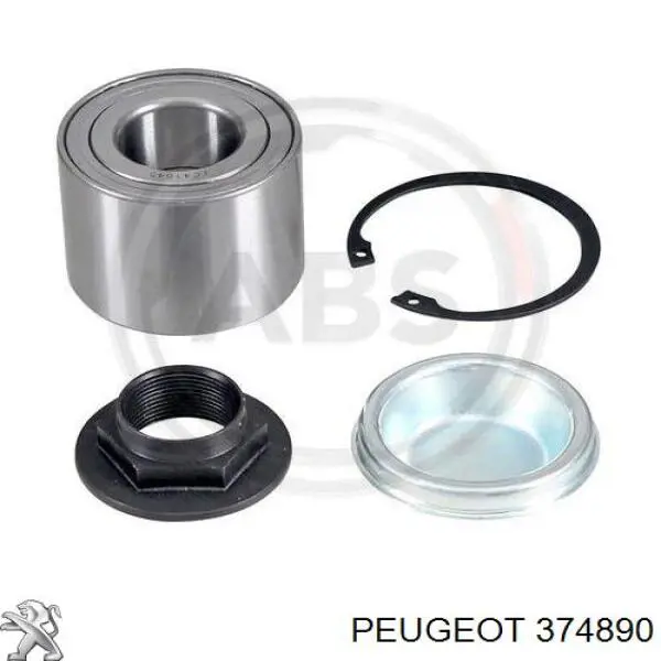 Rolamento de cubo traseiro Peugeot/Citroen 374890 preço, a partir de 39,10 USD