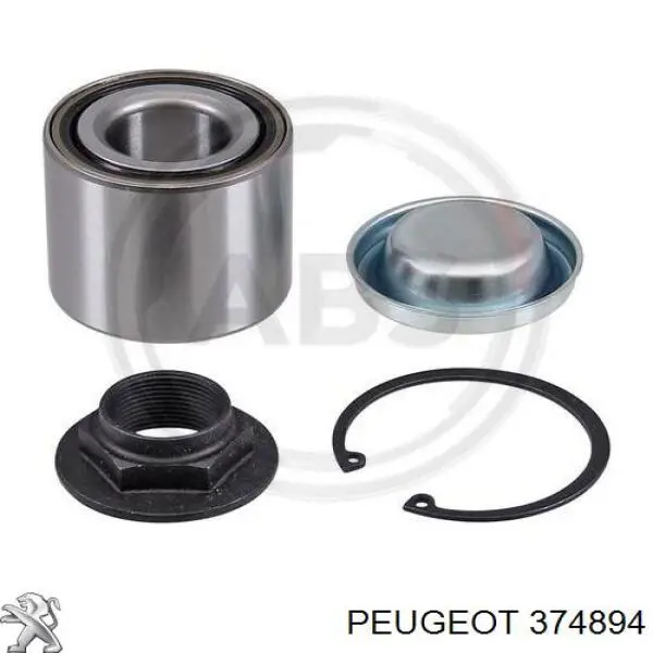 Compre 374894 Peugeot/Citroen Rolamento de cubo traseiro