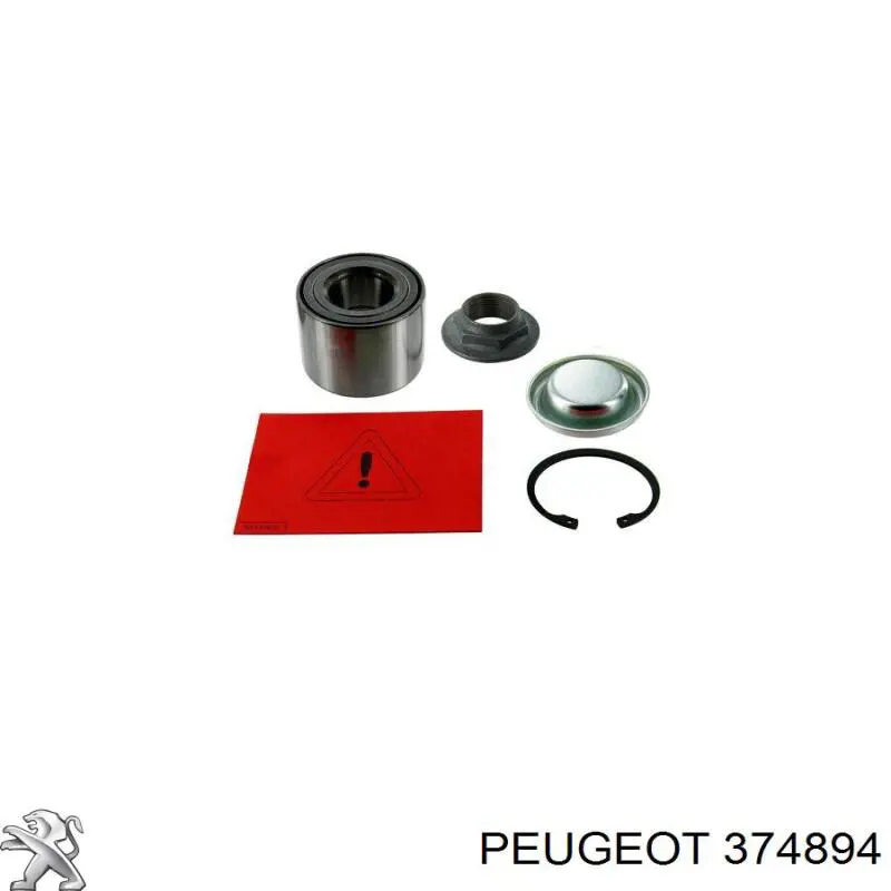 374894 Peugeot/Citroen Rolamento de cubo traseiro