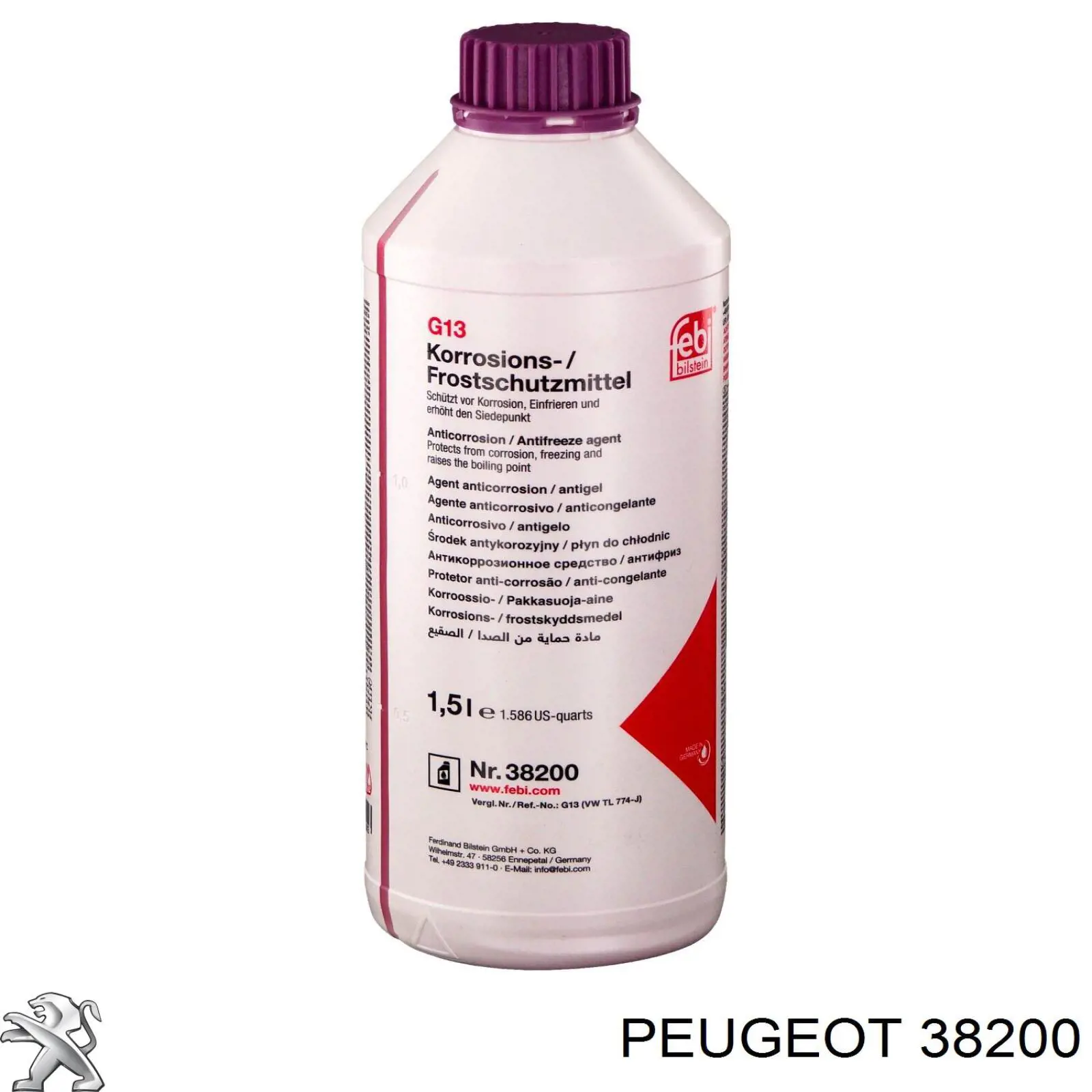 Rolo de reguladora de tensão da correia de transmissão 38200 Peugeot/Citroen