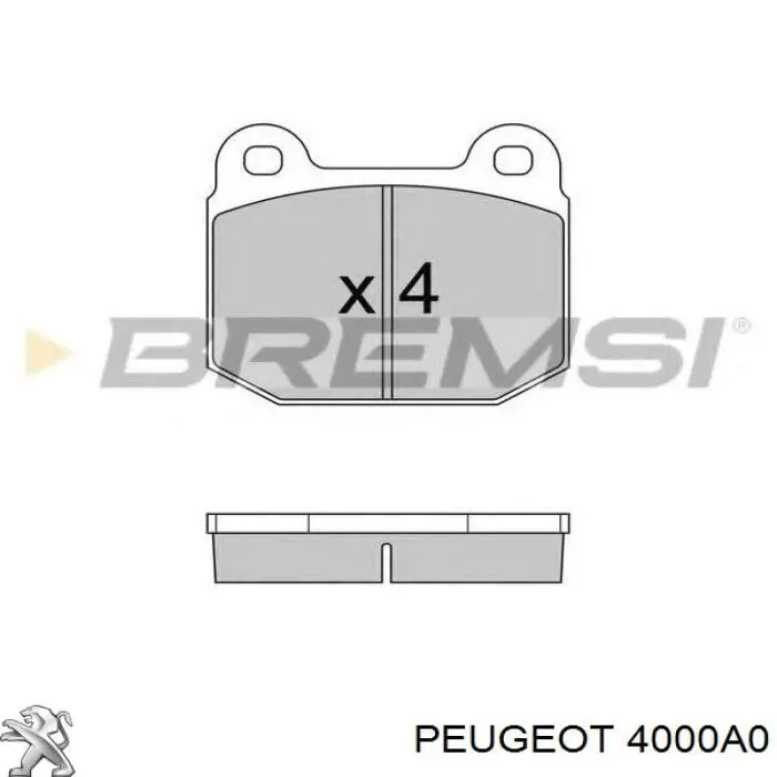 Cremalheira da direção Peugeot/Citroen 4000A0 preço, a partir de 143,19 USD