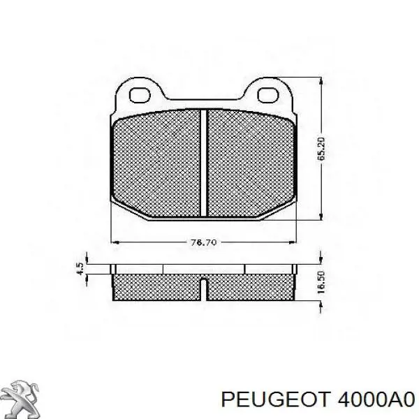 Compre 4000A0 Peugeot/Citroen Cremalheira da direção