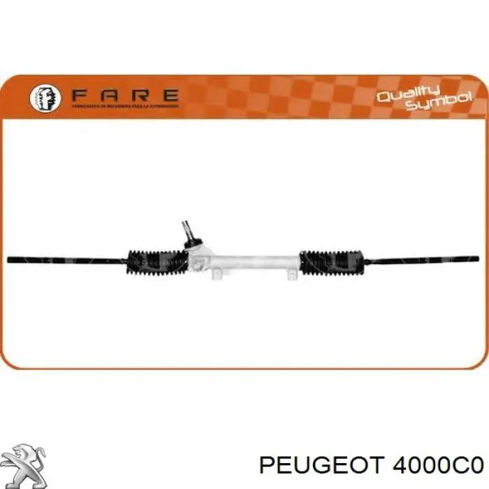 4000C0 Peugeot/Citroen Cremalheira da direção