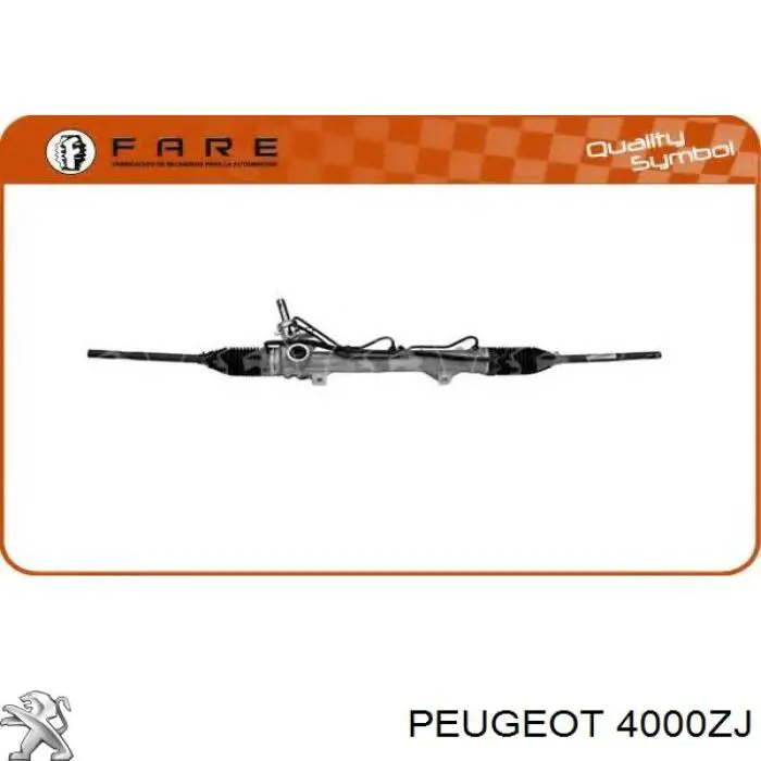 4000ZJ Peugeot/Citroen Cremalheira da direção