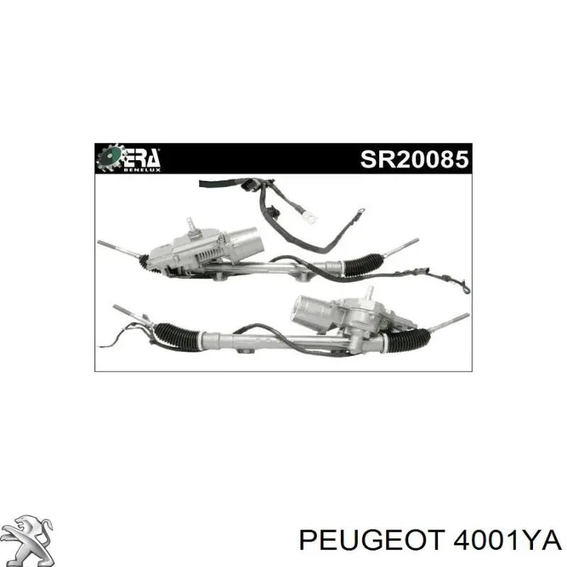 Compre 9671732080 Peugeot/Citroen Cremalheira da direção