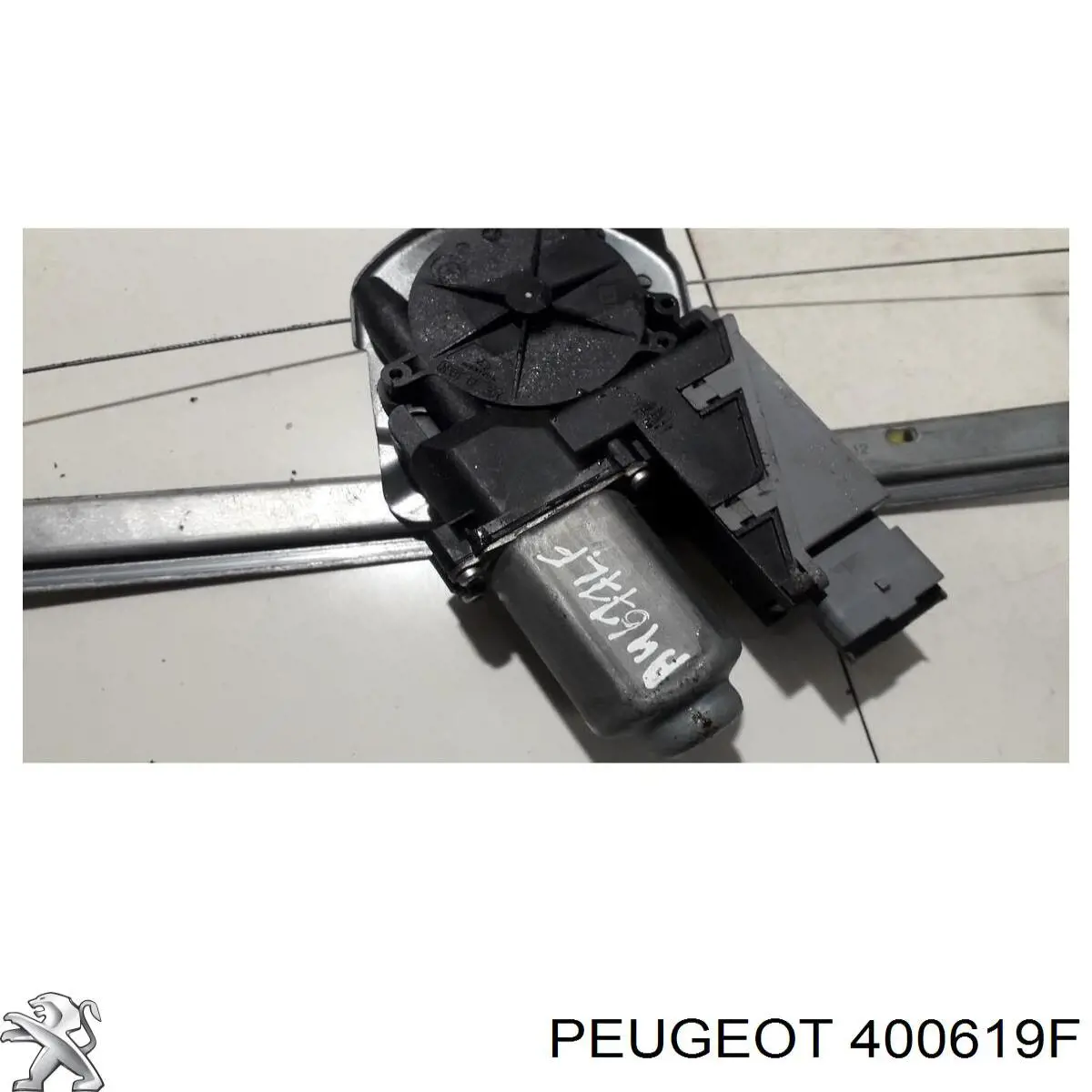 Mecanismo de acionamento de vidro da porta dianteira esquerda Polcar 5723PSG1