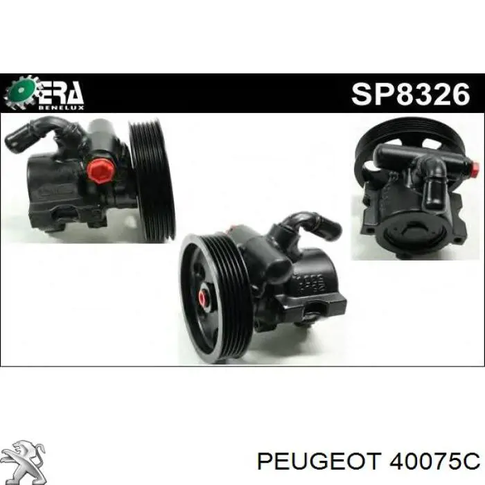 Compre 40075C Peugeot/Citroen Bomba da Direção hidrâulica assistida