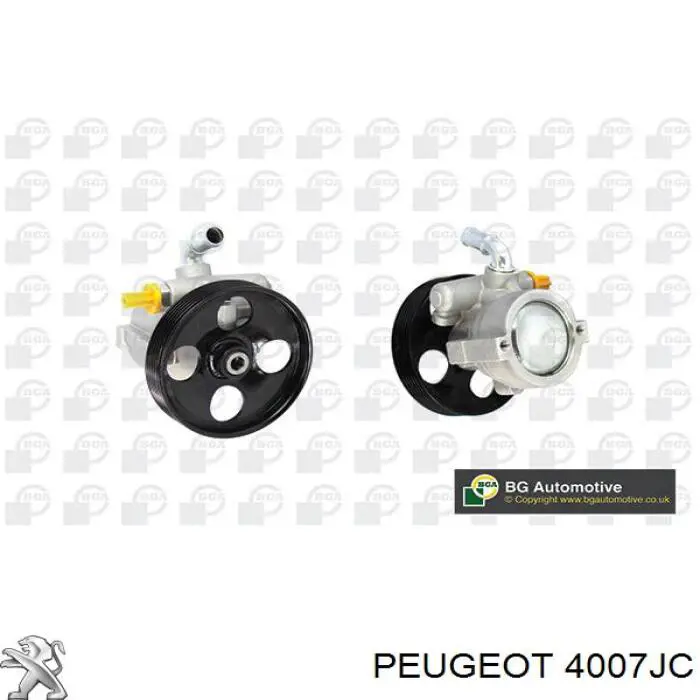 4007JC Peugeot/Citroen Bomba da Direção hidrâulica assistida