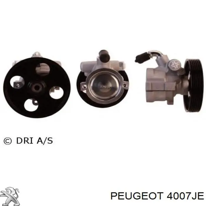 Bomba da Direção hidrâulica assistida Peugeot/Citroen 4007JE preço, a partir de 86,98 USD