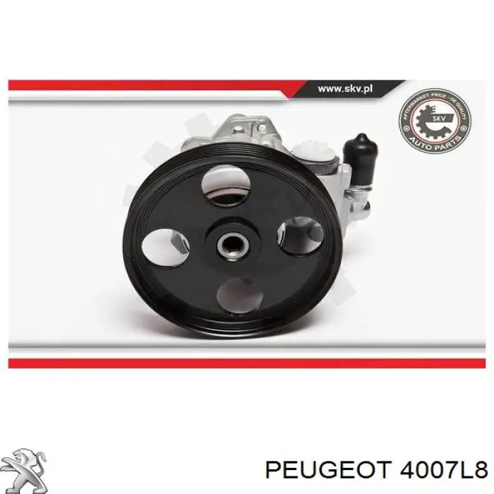 Compre 4007L8 Peugeot/Citroen Bomba da Direção hidrâulica assistida