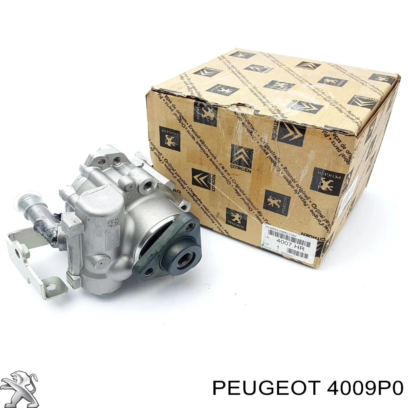 Compre 4009P0 Peugeot/Citroen Polia de bomba da Direção hidrâulica assistida
