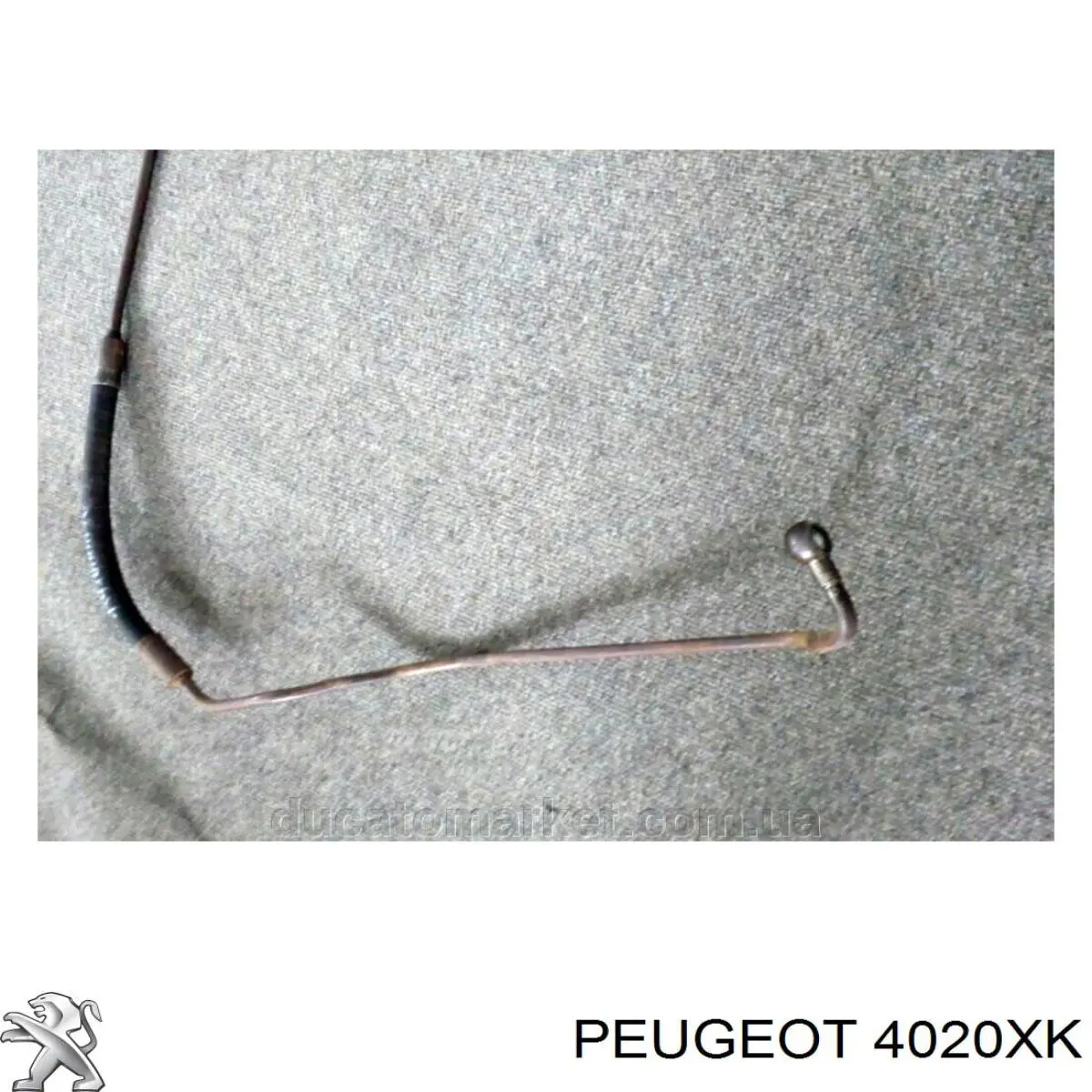 4020YA Peugeot/Citroen Mangueira da Direção hidrâulica assistida de pressão alta desde a bomba até a régua (do mecanismo)